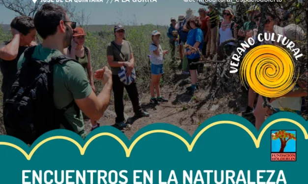 ENCUENTRO EN LA NATURALEZA ESTE DOMINGO 18/01