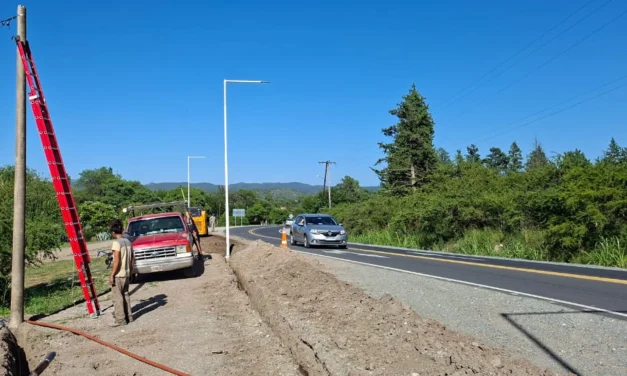 Iluminación Intersección Ruta E56, ingreso a José de la Quintana