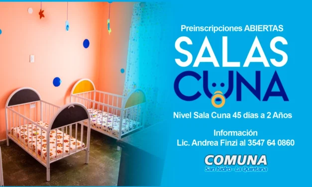Abiertas las Preinscripciones para Salas Cuna