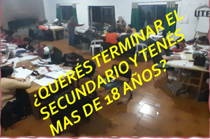 Abren inscripciones para finalizar el secundario en la Extensión Áulica CENMA SMATA – Refugio Libertad