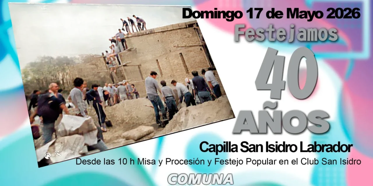La Capilla San Isidro Labrador celebra sus 40 años