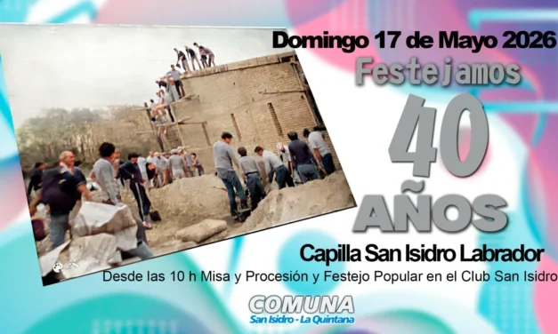 La Capilla San Isidro Labrador celebra sus 40 años