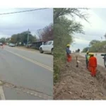 Continúan los trabajos de tendido de fibra óptica
