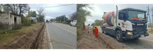 Continúan los trabajos de tendido de fibra óptica