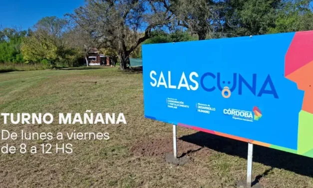 La Sala Cuna de José de la Quintana funcionando desde el lunes 4 de mayo