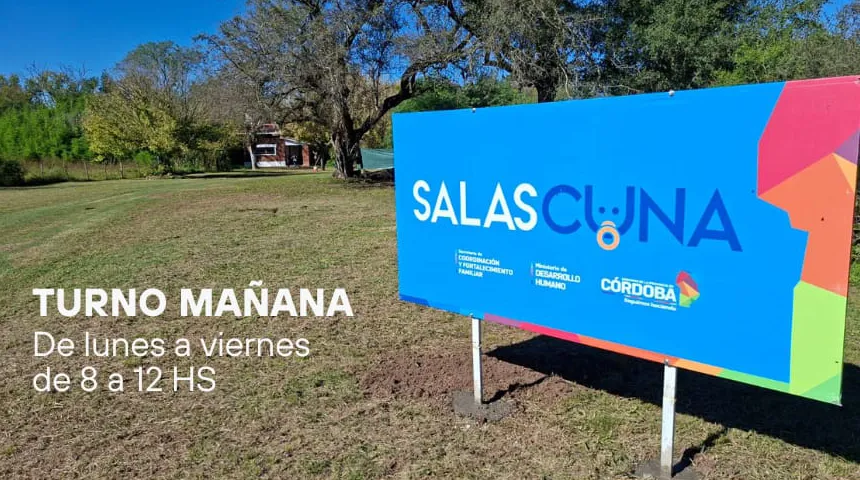 La Sala Cuna de José de la Quintana funcionando desde el lunes 4 de mayo
