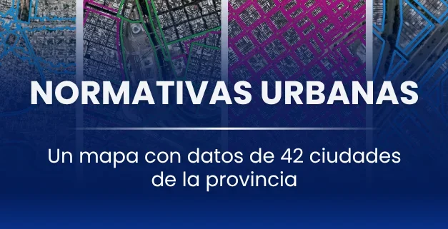 Un recurso para consultar indicadores de uso y ordenamiento del suelo en la provincia