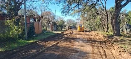 Continúan los trabajos de mantenimiento en las calles de nuestros pueblos