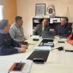 Reunión con autoridades para reforzar la seguridad en la comuna