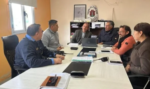 Reunión con autoridades para reforzar la seguridad en la comuna