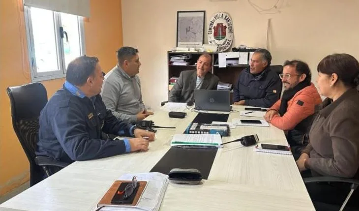Reunión con autoridades para reforzar la seguridad en la comuna