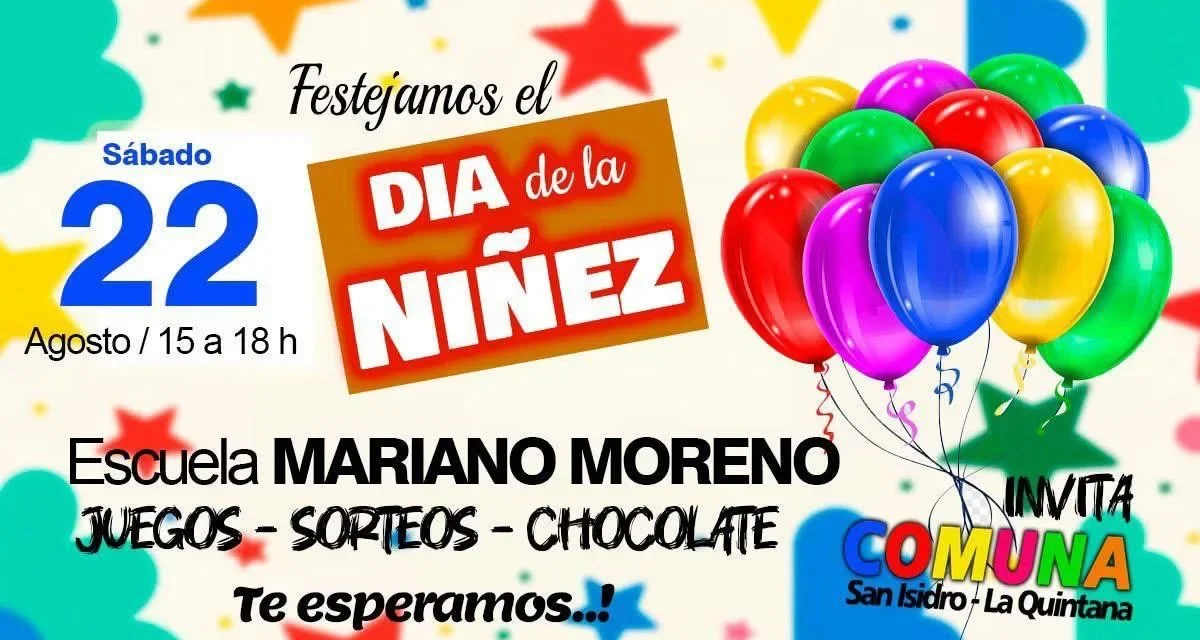 🎈 Festejamos el Día de la Niñez