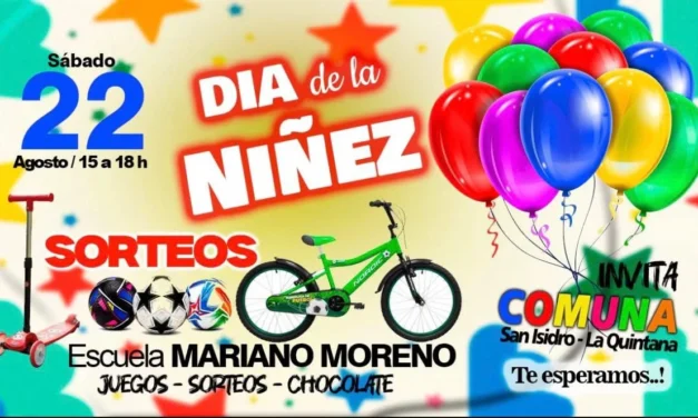 Gran festejo por el Día de la Niñez en San Isidro – La Quintana