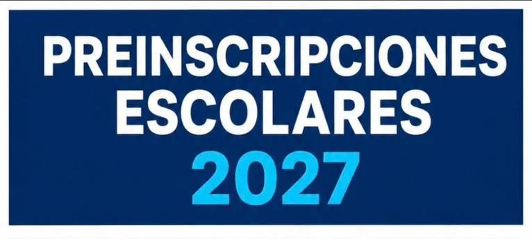 Preinscripciones escolares 2027: fechas y pasos para completar el trámite