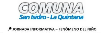 Jornada Informativa sobre el Fenómeno del Niño