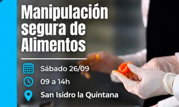 Taller de Manipulación Segura de Alimentos en San Isidro – La Quintana