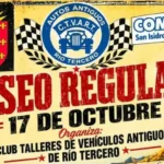 🚗 Paseo Regulado de Vehículos Antiguos en la Región